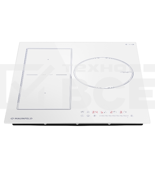 Индукционная варочная панель Maunfeld CVI453SBWH Inverter