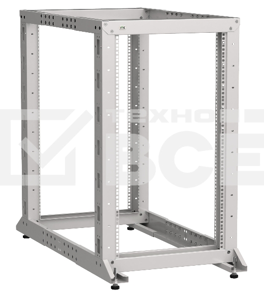 Стойка двухрамная ITK Linea LF35-33U61-2GM 33U 600ммX1000мм 700кг серый