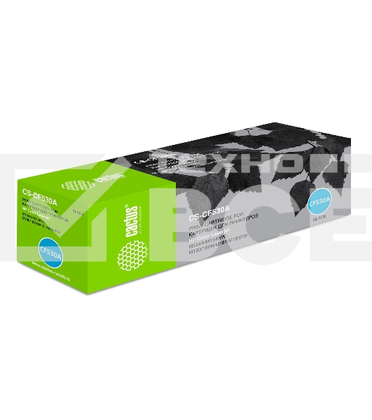 Картридж лазерный Cactus CS-CF530A черный (1100 стр.) для HP LJ M180n/M181fw