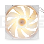 Кулер для ПК HSPD ORBF1-120WH-ARGB белый 120mm 28,8db 1500rpm, фото 1