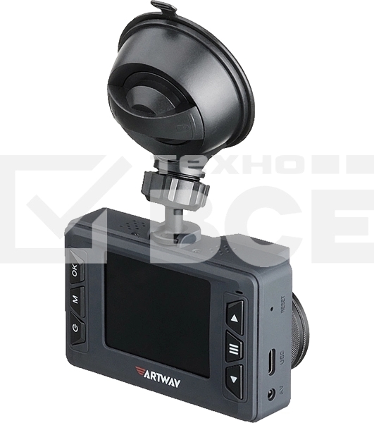 Видеорегистратор с радар-детектором Artway Combo MD-205 GPS черный