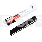 Лезвия Matrix 18 мм, сталь SK5, черный, 10 шт, фото8