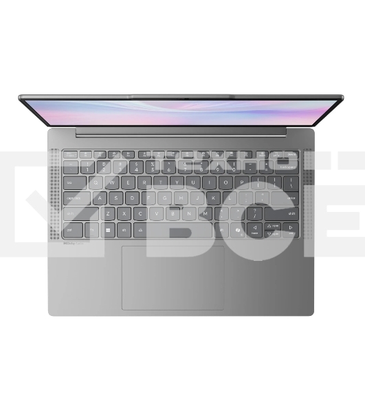 Ноутбук Lenovo IdeaPad Slim 5 14AHP10 14'(1920x1200 OLED)/AMD Ryzen 7 8845HS(3.8Ghz)/16384Mb/512PCISSDGb/noDVD/Int:AMD Radeon 780M/Cam/BT/WiFi/60WHr/war 1y/1.39kg/luna grey/noOS + 65W, RU kbd