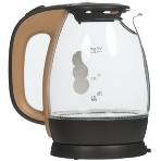 Чайник электрический Centek CT-0056 кофейно-бежевый, 1.7 л, 2200 Вт, скрытый нагревательный элемент, фото8
