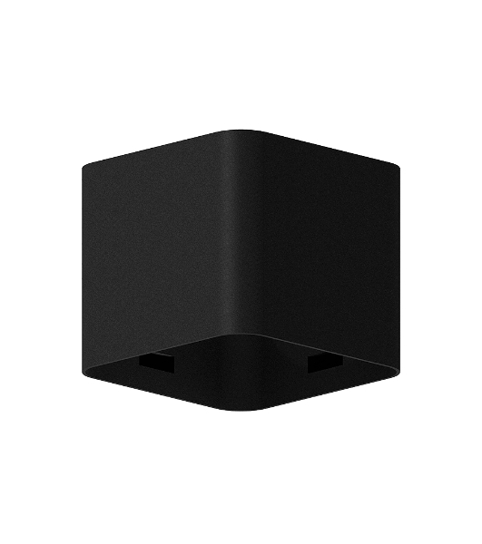 Корпус светильника C7806 SBK черный песок 70*70*H60mm MR16 GU5.3