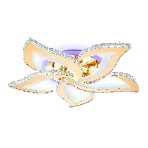 Потолочный светодиодный светильник Ambrella light FA1724/5 GD золото 3000K/4200K/6400K 113W 630*600*100 (ПДУ РАДИО 2.4G), фото11