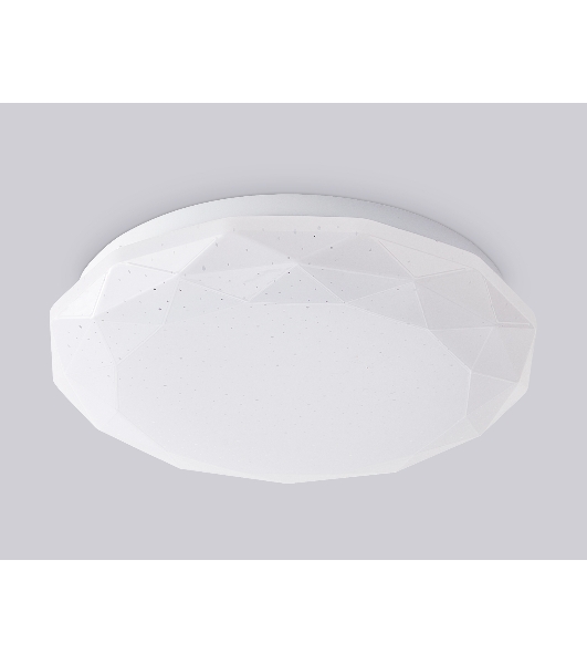 Потолочный светодиодный светильник Ambrella light FZ1016 WH белый 16W 6400K D250*55 (Без ПДУ)