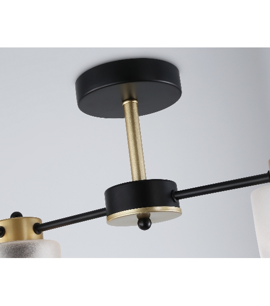 Светильник Ambrella light TR303324/4 BK/GD черный/золото E27/4 max 60W 650*290*270