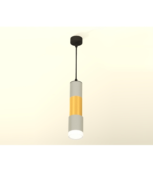 Светильник Ambrella Light XP7423042 SGR/PYG/CL серый песок/золото желтое полированное/прозрачный MR16 GU5.3