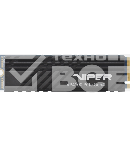 Накопитель SSD Patriot Viper VP4100, 1Tb, PCIe 4.0 x4, M.2, NVMe, R/W 4700/4200, с радиатором
