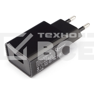 Адаптер питания Cablexpert MP3A-PC-21 100/220V - 5V USB 1 порт, 1A, черный
