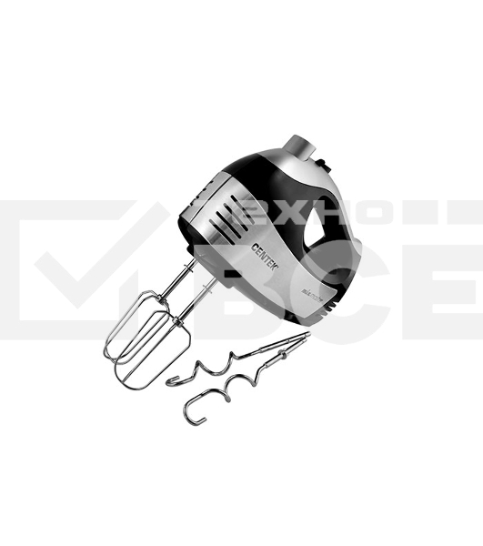 Миксер Centek CT-1122 черный/сталь
