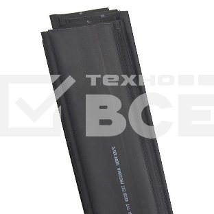 Трубка термоусадочная ТУТ 25/12.5 черн. (уп.50шт) PROxima EKF tut-25-b-1m