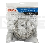 Патч-корд Buro UTP cat5E 10м серый RJ-45 (m)-RJ-45 (m), фото2