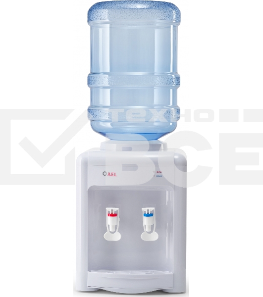 Кулер AEL TD-AEL-340 v.2 настольный электронный белый