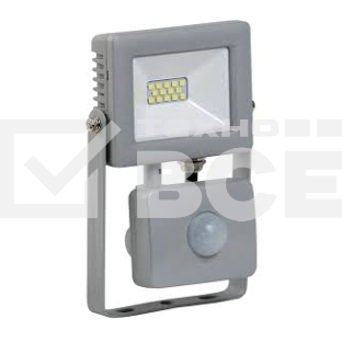Прожектор Iek LPDO702-10-K03 СДО 07-10Д светодиодный серый с ДД IP44 IEK