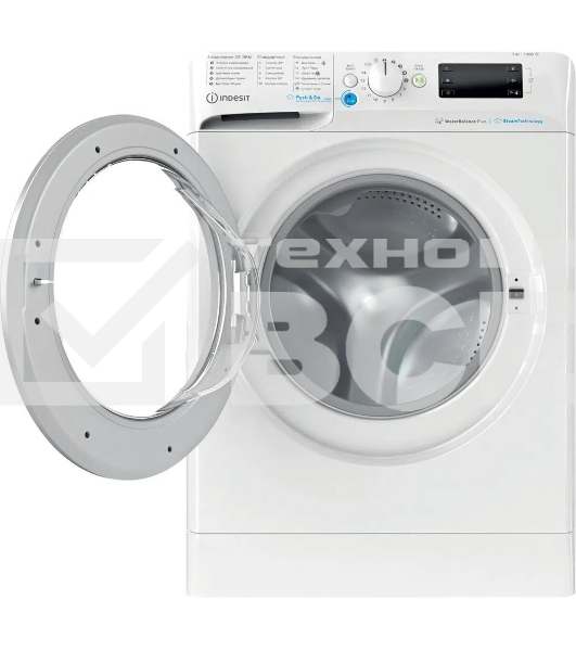 Стиральная машина Indesit BWSE 71252X WSV RU белый, загрузка фронтальная 7 кг, 1200 об/мин., класс: А