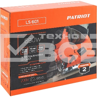 Лобзик PATRIOT LS 601 The One [190301709] {690 Вт, макс толщина дерева 65мм, 4 поз. маятниковый ход, быстрая смена пилки, регулировка скорости}