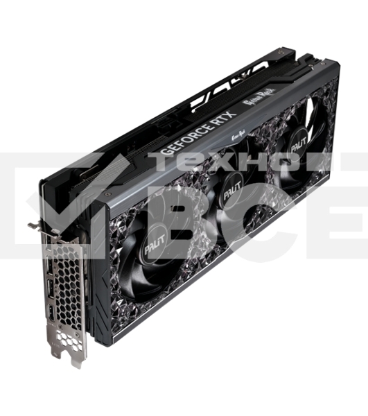 Видеокарта Palit RTX4070Ti GAMEROCK 12Gb 192 GDDR6X 2310/21000 HDMIx1 DPx3 HDCP Ret