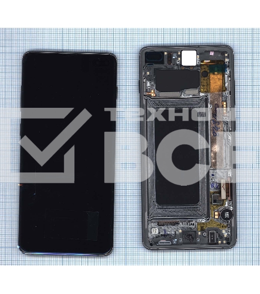 Дисплей для Samsung Galaxy S10+ SM-G975F/DS черный