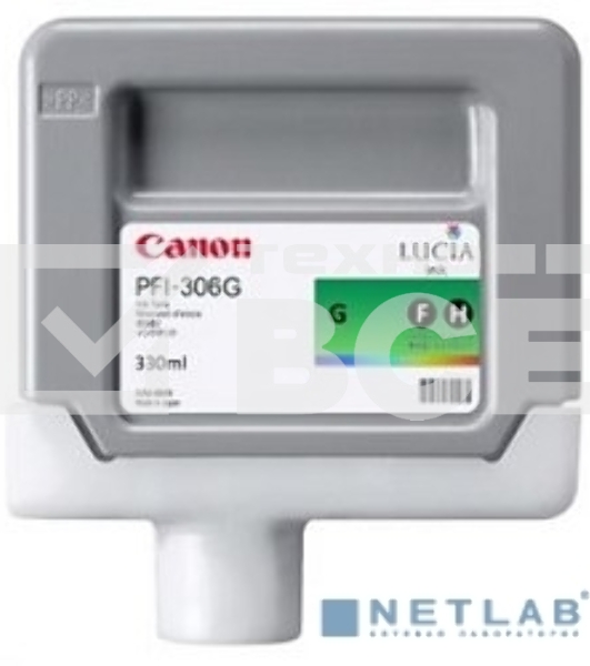 Картридж струйный Canon PFI-306 G зеленый для iPF8400/9400 (6664B001)