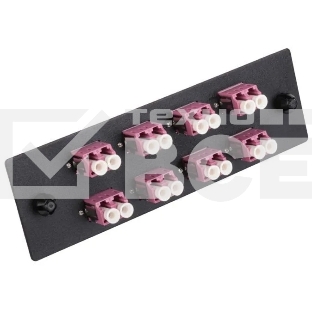 Панель Lanmaster LAN-APM-8X2LC/OM4 1U 8xLC дупл. 50/125 OM4 (упак.:1шт)