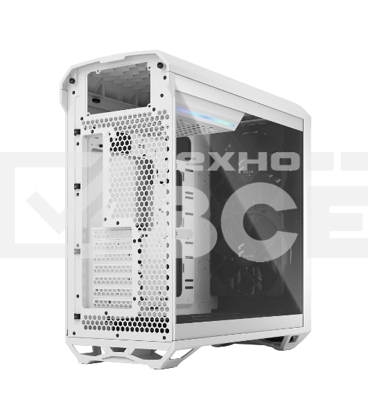 Корпус Fractal Design Torrent White TG Clear Tint / E-ATX, TG, 2x3.5, 4x2.5, 7xPCI, 1xUSB-C, 2xUSB3.0 / 2x180mm, 3x140mm fans inc. / FD-C-TOR1A-03