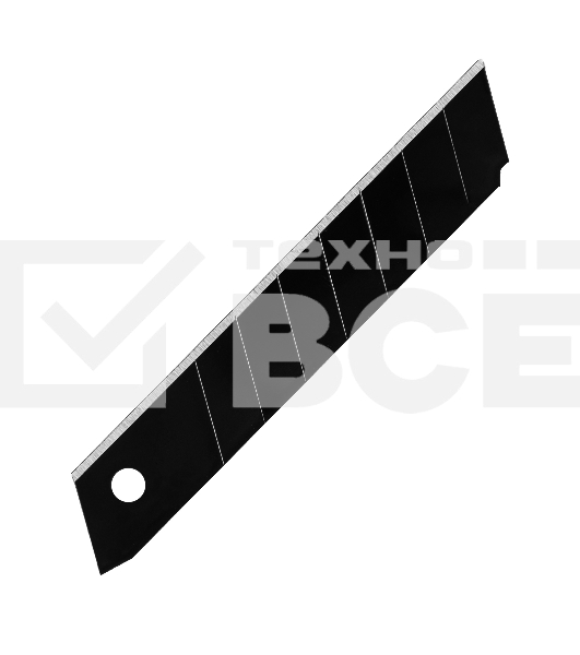 Лезвия Matrix 18 мм, сталь SK5, черный, 10 шт