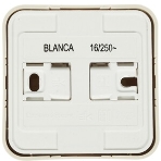 Розетка СП Blanca 16А 250В без шторок с заземл. беж. SchE BLNRS001017, фото2