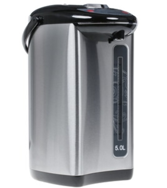 Термопот Centek CT-1083 (сталь) 5.0л, 750Вт, 3 способа подачи воды, двойная защита от перегрева