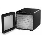 Сушилка для овощей и фруктов BQ FD1006 Black-Steel. мощность: 600 Вт, фото3