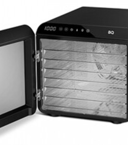 Сушилка для овощей и фруктов BQ FD1006 Black-Steel. мощность: 600 Вт