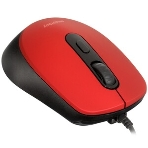 Мышь проводная беззвучная Smartbuy ONE 265-R красная, 40 SBM-265-R, фото3