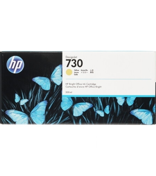 Картридж струйный HP 730 желтый для DesignJet T1700 (44') 300мл