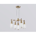 Люстра Ambrella light LH55276/5 BS/FR латунь/белый матовый E14*5 max 40W D520*1390, фото7