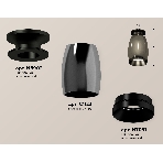 Светильник Ambrella Light XS1123042 DCH/PBK черный хром/черный полированный MR16 GU5.3 (N6902, C1123, N7031), фото 1