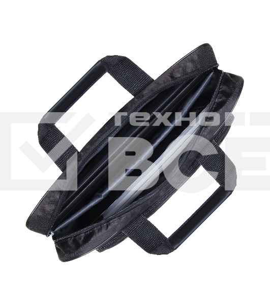 Сумка ExeGate EX264611RUS Office F1596 Black, черная, полиэстер, для ноутбуков до 15.6