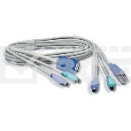Кабель КВМ 1.8м Переключатель KVM TRENDNet TK-C06, папа-папа {клав.(PS/2),мышь (PS/2), DB15 п, 1.8 m}, фото3