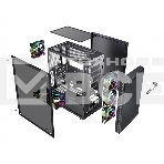 Компьютерный корпус Accord 3407 черный без БП ATX 2xUSB 2.0 2xUSB 3.0 audio bott PSU, фото11