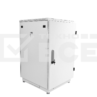 Шкаф телекоммуникационный напольный 18U (600x600) дверь металл (2 места), [ ШТК-М-18.6.6-3ААА ]