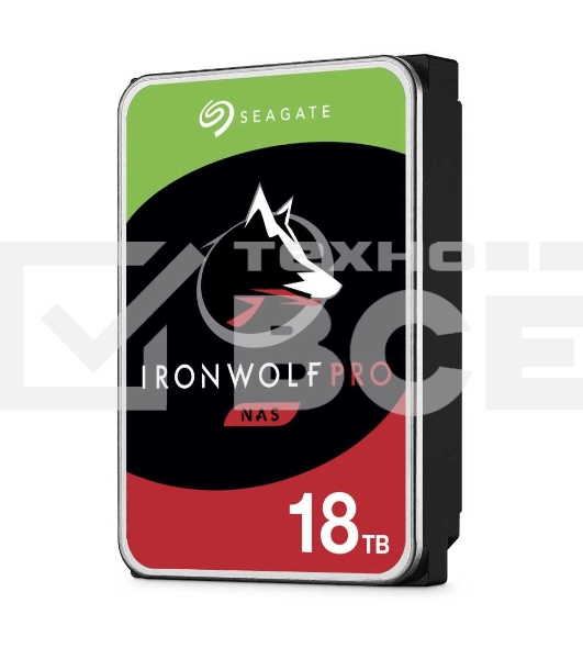 Жесткий диск Seagate Original SATA-III 18Tb ST18000NE000 NAS Ironwolf Pro (7200rpm) 256Mb 3.5