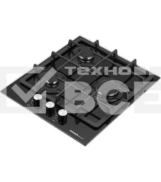 Газовая варочная панель HOMSair HGG433BK