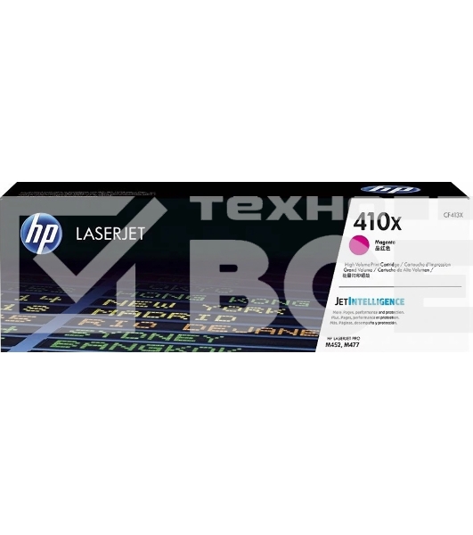 Тонер Картридж HP 410X CF413X пурпурный для HP LJ Pro M452/M477 (5000стр.)