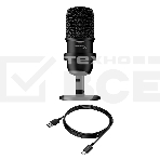 Микрофон проводной HyperX SoloCast 2м черный, фото20