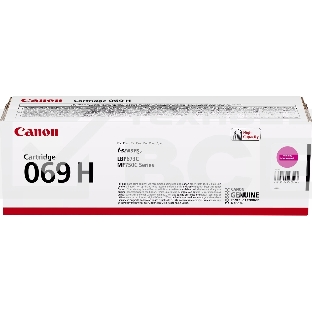 Картридж лазерный Canon 069HM (5096C002/004) пурпурный (5500 стр. повышенной ёмкости) для CANON MF752Cdw/754Cdw, LBP673Cdw