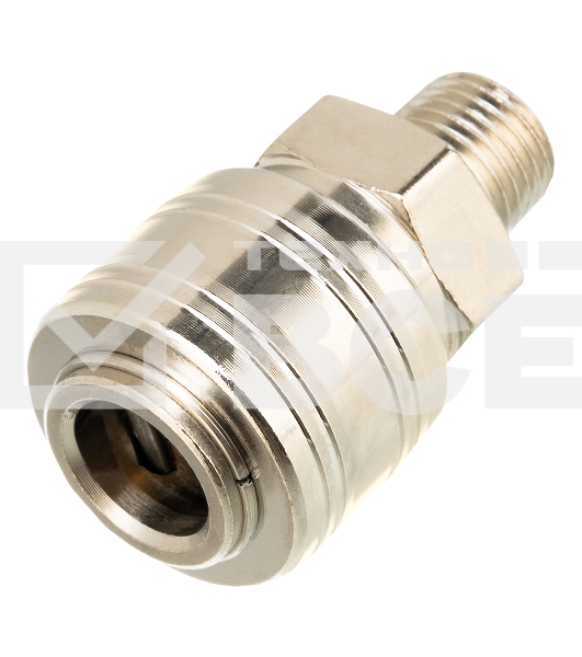 Муфта универсальная быстросъемная ('мама') Stels внешняя резьба 1/4', 2 шт.