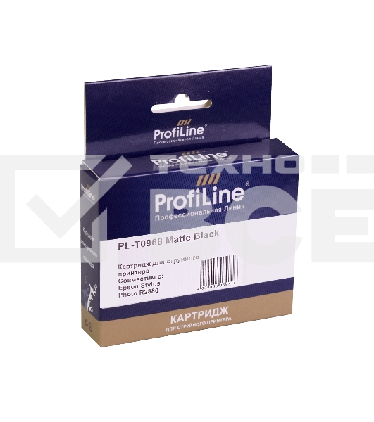 Струйный картридж PL-T0968 для принтеров Epson Stylus Photo R2880 с чернилами Matte Black 11,4 мл ProfiLine