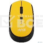 Мышь беспроводная HIPER HOMW-085 желтый, 1600 dpi, радиоканал, USB, кнопки - 4, фото 1