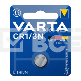 Батарея Varta Lithium CR1/3N (1шт) блистер