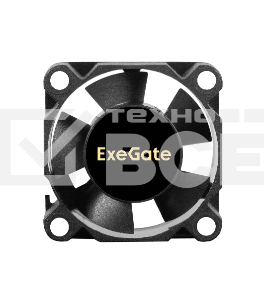 Вентилятор для корпуса ExeGate EX03010S2P-5 черный, 30 мм, 9000 об/мин, 25 дБ, 3 pin